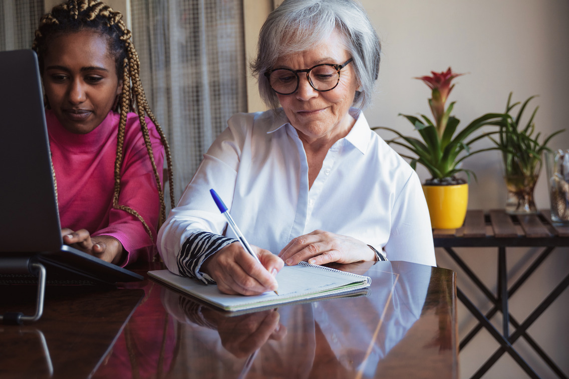 A Woman With A Retirement Home Checklist